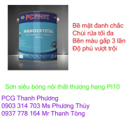 Sơn siêu bóng nội thất thượng hạng PI10 -Sơn Việt PCG