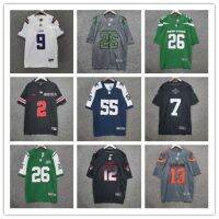 New high-quality and most popular jerseys NFL Jersey Rugby American Hip-Hop Loose Large Size Embroidered Harajuku Mid-Length T-Shirt hiphop S