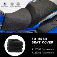 Motorcycle Anti-Slip 3D Mesh Fabric Seat Cover Breathable Waterproof Cushion For BMW R1200GS R 1200 GS LC ADV Adventure R1250GS