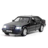 “{:》1/32 Diecasts &amp; Vehicle Style S-W140โมเดลรถจำลอง #32124 W/4ประตูที่สามารถเปิดได้คอลเลกชันของเล่น