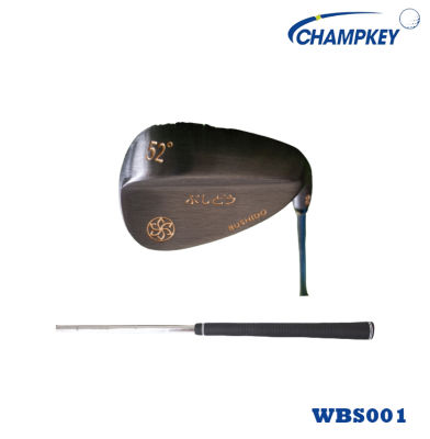 Champkey ไม้กอล์ฟเวดจ์บูชิโดะ  WBS001 รุ่นใหม่ GOLF WEDGE BUSHIDO 2021 รุ่นหน้าตะไบคุณภาพให้เลือกในราคาสุดพิเศษ