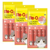 Me-O Cat Treat Salmon Flavor มีโอ ขนมแมวเลีย รสแซลมอน 60 G.x 3 PCS