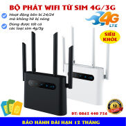 Bộ phát wifi 4G phát wifi từ sim MK1200 4 ăng ten
