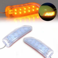 [Faster YG] Auto Side INDICATOR กระจกโคมไฟรถยนต์ไฟเลี้ยวอ่อนไฟ LED กันน้ำ