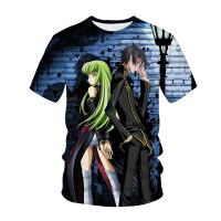 2023 newanime TShirt รหัส gease streetwear T Harajuku TShirt TEE