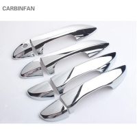 ABS Chrome 8 Pcs  Set  Car Cover Door Handle Cover Trim For Toyota Corolla 2014 2015 2016 2017 2018 Car Styling   C259