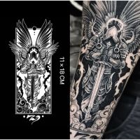 【Mars Tattoo】ใหม่ สติกเกอร์รอยสักชั่วคราว กึ่งถาวร 2 สัปดาห์ ติดทนนาน D198