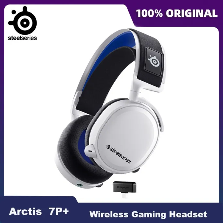 SteelSeries Arctis 7P+ Wireless Gaming Headset USBC Dongle Headphone