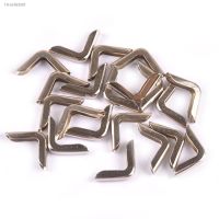 ┇♛ Scrapbooking Silver Metal Corners For Books Albums Folders Menus File Corner Protectors Cover Boxs Bags 50pcs 16x16x3mm CP0715x