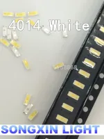 ไฟแบคไลท์ LED 4014 PLR 100ชิ้น,ไฟแบคไลท์ LED 0.2W SMD 4014ไดโอด3V สีขาว20LM ไฟแบ็คไลท์ LCD สำหรับ PLCC-4การใช้งานทีวีโทรทัศน์