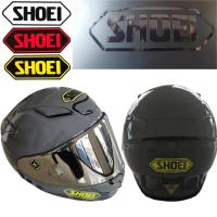 สติกเกอร์ติดหมวกกันน็อคสีสะท้อนแสงสำหรับ SHOEI อุปกรณ์ตกแต่งอเนกประสงค์สำหรับใส่ในรถมอเตอร์ไซด์กันน้ำ