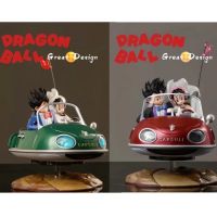 Dragon Ball Z โงกุน แต่งงาน จีจี้  Goku ChiChi Wedding Car FRONT Light LED PVC Action Figures 20 cm