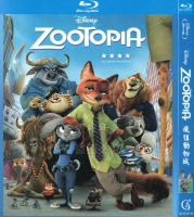 ?【READYSTOCK 】? American Comedy Adventure Cartoon Zootopia P Blu-Ray Bd Hd 1 Disc YY