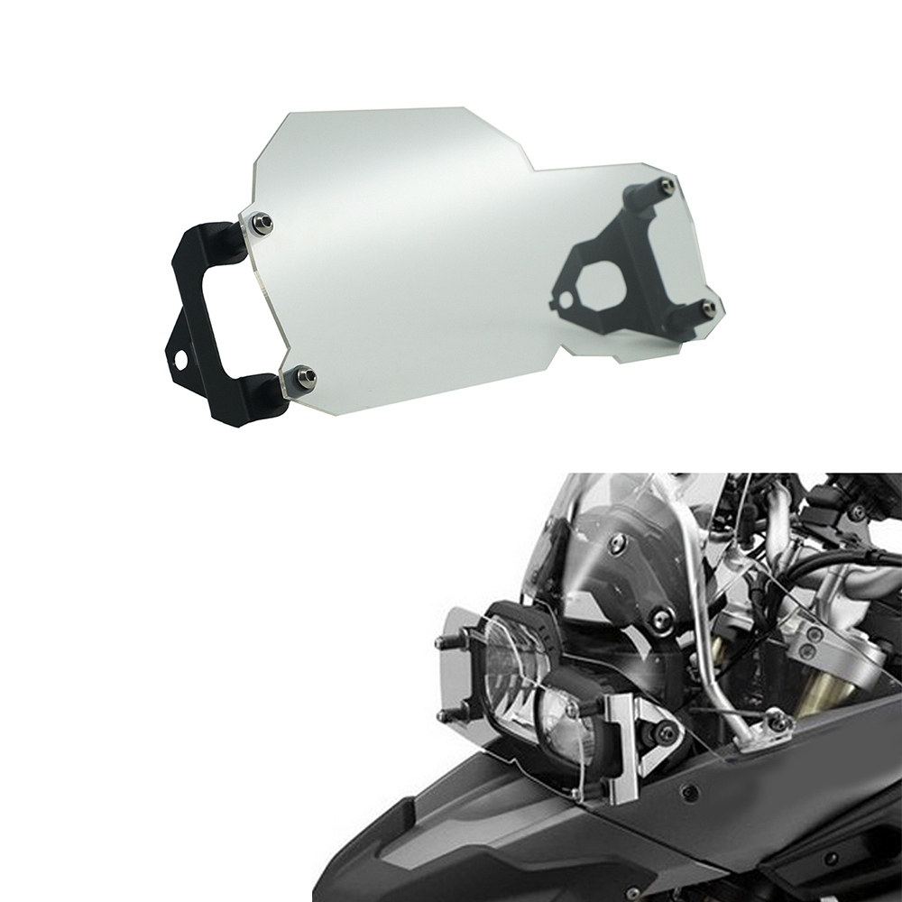 Clear Headlight Len Protector Guard Cover For BMW F650GS F700GS F800GS 2008-2016