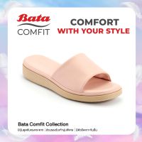 Bata บาจา Comfit รองเท้าแตะเพื่อสุขภาพ รองเท้าแตะแบบสวม น้ำหนักเบา สำหรับผู้หญิง สีกรมท่า รหัส 6619810 สีชมพู รหัส 6615810