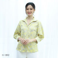 MIKIKO Shirt MI-H1892 โคโม่ จินจีร่า แขนยาว IGPU22-10