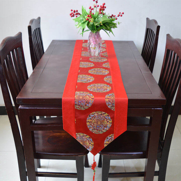 chinese-style-red-table-runner-satin-luxury-wedding-decoration-chinese-knot-tassel-tea-bed-table-runner-cloth