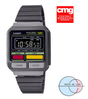 แท้แน่นอน 100% ออกใหม่ล่าสุดปี 2023 กับ Casio A120WEGG-1BDF อุปกรณ์ครบทุกอย่างพร้อมใบรับประกัน CMG ประหนึ่งซื้อจากห้าง