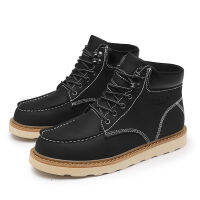 พร้อมสต็อก Martens รองเท้าขนาดบวก38-46รองเท้ามาร์ตินรองเท้าหนังรองเท้าข้อเท้าสำหรับผู้ชายแฟชั่นรองเท้าลำลอง006