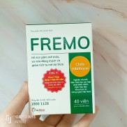 FREMO - HỖ TRỢ GIẢM MỠ MÁU, XƠ VỮA ĐỘNG MẠCH HỘP 40 VIÊN