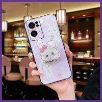 cartoon phone stand holder Phone Case For OPPO Reno7 Pro 5G Fashion Design Cartoon protective New Arrival Durable TPU