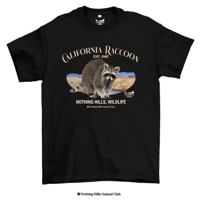 เสื้อยืดลาย Raccoon Classic Cotton Unisex by 【Nothing Hills】  2AYC