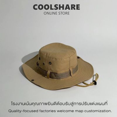 MNO.9 Hat CampPing Bk002  หมวกกันแดดเเฟชั่น หมวกแคมป์ หมวกตกปลากลางแจ้งพับได้ หมวกชายหาด ปีนเขากลางแจ้งป่า