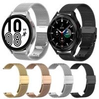 ✤▼ สายนาฬิกา Milanese สำหรับ Samsung Galaxy Watch 3/Huawei Watch GT2 โลหะหัวเข็มขัดผีเสื้อสำหรับ 22mm 20mm Amazfit GTR สร้อยข้อมือ