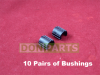 New 10 Pair Carriage Bushings 20pcs for HP DesignJet 500 500PS 510 800 800PS Series Printer Part