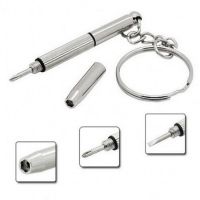 3 in 1 Mini Screwdriver Tool Repair set keyring Keychain Accessory Glasses Phone