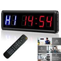 【YF】♞  1.5 Inch 6 Digit Timer Boxing GYM Crossfit tabata EMOM Interval Programmable Countdown/UP Stopwath Real