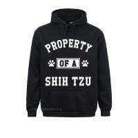 High Quality Men Sweatshirts Property Of Shih Tzu Funny Shih Tzu Lover Shirt Gift Cosie Hoodies Summer Clothes Long Sleeve