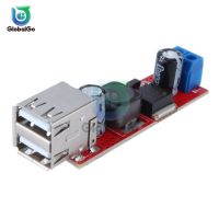 【❉HOT SALE❉】 shao26925925885 Lm2596 Dual Usb ลง Dc-Dc Converter Buck ขั้นตอนลง Input6v40v เอาต์พุต5V 3a ปรับแรงดันไฟฟ้าตัวควบคุมเพาเวอร์ซัพพลาย