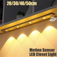 Ultra-thin LED Cabinet Motion Sensor Light LED Closet Light Rechargeable Motion Sensor Wireless Closet Cabinet Night Light Ceiling Lights