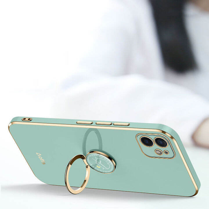 jiefie-เคสโทรศัพท์ชุบสำหรับ-iphone-เคส-tpu-นิ่มสไตล์เด็กผู้หญิงหรูหราสำหรับ-iphone-13-14-11-12-pro-max-6-6s-6-plus-6s-plus-7-8-7-plus-8-plus-x-xs-xr-xs-max-เคสป้องกันการตกพร้อมขาตั้งโทรศัพท์นาฬิกาสร้า