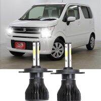 หลอดไฟหน้า led 6000k h4 สีขาว สําหรับ suzuki wagon r ปี 2002-2021 2 ชิ้น Accessories