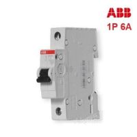 ABB เซอร์กิตเบรกเกอร์ ลูกย่อย 1P 6A SH201 C6A