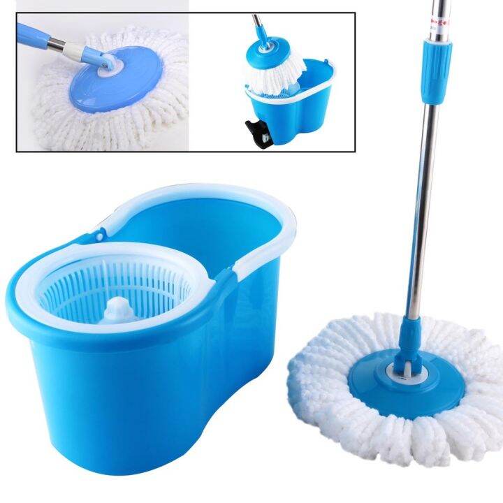 Magic spin mop Heads 360 rotating easy floor mop Lazada PH