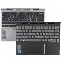 new prodects coming For Lenovo MIIX 320 10ICR / MIIX325 2 in 1New dock keyboard MIIX325 tablet keyboard Silver black