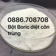 Bột Boric Nguyên Liệu Làm Thuốc Diệt Mối Và Côn Trùng 100G