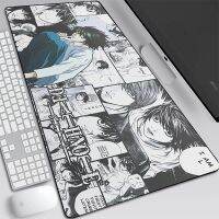 Deathnote MatsKira Gaming Mouse Pad แผ่นรองเมาส์คีย์บอร์ดขนาดใหญ่ แผ่นรองเมาส์แล็ปท็อปอะนิเมะ