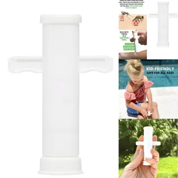 Bug Bite Thing Suction Tool, Poison Remover - Bug Bites and Bee/Wasp  Stings, Natural Insect Bite Relief, - 6-Pack, 2 White/2 Black/2 Pink