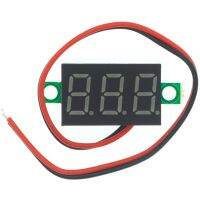 ใหม่0.56 0.36 0.28ขนาดเล็ก3จอแสดงผลตัวเลขแอลอีดี Dc 2.5-30V 0V-100V สาย2/3 3หลักแผงแรงดันไฟฟ้ามิเตอร์สี Led