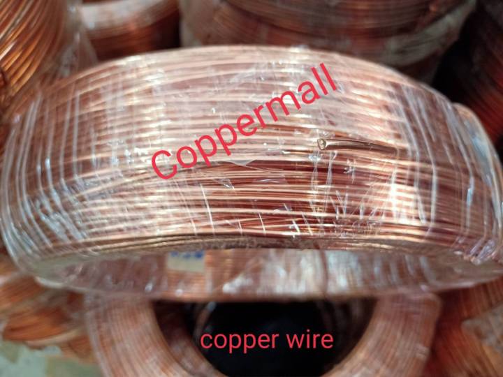 ลวดทองแดง-ลวดทองแดงไม่เคลือบ-99-9-copper-wire-by-coppermall-swg-10-3-22-3-30-mm-ยาว-10-m-ผลิตในไทย-ส่งไว-ทองแดง-ไฟฟ้า-copper-wire-99-9-non-enamelied-copper-wire