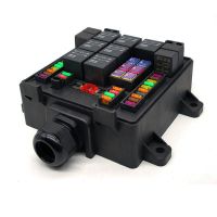 12V 40A Car Waterproof Safety Box Relay Safety Box Control Relay Modification Vehicle Control the Safety Box 24V