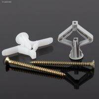 ₪∏❦ Plaster Board Plastic Expansion Anchor Bolt PortableAirplane Butterfly Shape Expansion Tube Screw Self-tapping Expansion Plug