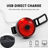 Mini LED Bicycle Tail Light Usb Chargeable Bike Rear Lights IPX4 Waterproof Safety Warning Cycling Light Helmet Lamps