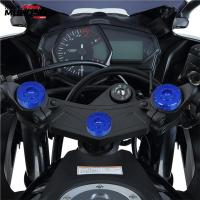 อุปกรณ์เสริมรถจักรยานยนต์สำหรับยามาฮ่า YZF-R25 YZFR25 R25 2014-2018 YZF-R3 YZFR3 YZF R3 2015-2018ตะเกียบหน้าและฝาปิดตรงกลาง