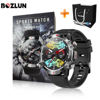 BOZLUN Smart Watch สมาร์ทนาฬิกา BZLX8 1.39 นิ้ว BOE แก้ว IPS ความละเอียด 360 x 360 ความดันโลหิตและออกซิเจนตรวจสอบกีฬานาฬิกากับบลูทู ธ โทรฟังก์ชั่ Smartwatch