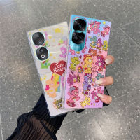 เคสโทรศัพท์ Honor90 Honor 70 90 Lite Phone Case เคส Honor X9a X8a X7a X9 X8 X7 X6 X5 4G 5G เคสลายการ์ตูนยอดนิยมนิ่มโปร่งใสฝาหลัง2023